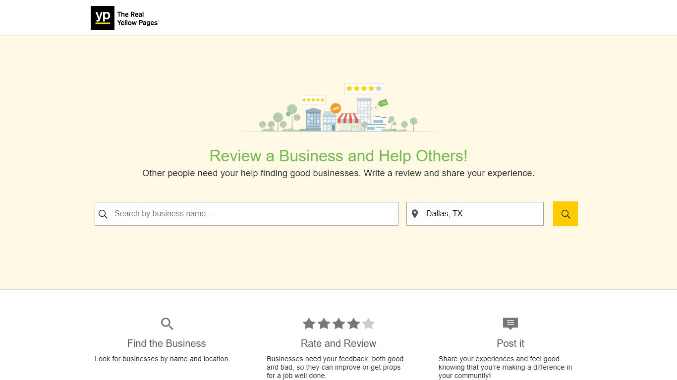 Review a Business and Help Others! - YP.com - Yellow Pages